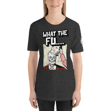 Load image into Gallery viewer, 'What the Fu' Womens T-shirt Soft Lightweight 100% Combed and Ring-spun Cotton