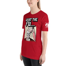 Load image into Gallery viewer, 'What the Fu' Womens T-shirt Soft Lightweight 100% Combed and Ring-spun Cotton