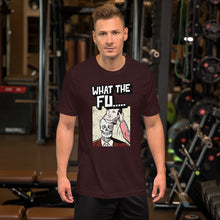 Load image into Gallery viewer, 'What the Fu' Mens T-shirt Soft Lightweight 100% Combed and Ring-spun Cotton