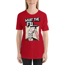 Load image into Gallery viewer, 'What the Fu' Womens T-shirt Soft Lightweight 100% Combed and Ring-spun Cotton