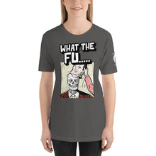 Load image into Gallery viewer, 'What the Fu' Womens T-shirt Soft Lightweight 100% Combed and Ring-spun Cotton