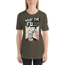 Load image into Gallery viewer, 'What the Fu' Womens T-shirt Soft Lightweight 100% Combed and Ring-spun Cotton