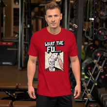 Load image into Gallery viewer, 'What the Fu' Mens T-shirt Soft Lightweight 100% Combed and Ring-spun Cotton