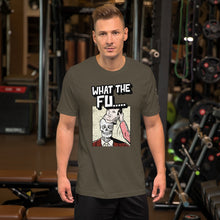Load image into Gallery viewer, 'What the Fu' Mens T-shirt Soft Lightweight 100% Combed and Ring-spun Cotton
