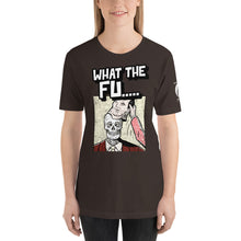 Load image into Gallery viewer, 'What the Fu' Womens T-shirt Soft Lightweight 100% Combed and Ring-spun Cotton