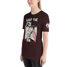 Load image into Gallery viewer, 'What the Fu' Womens T-shirt Soft Lightweight 100% Combed and Ring-spun Cotton