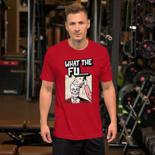 Load image into Gallery viewer, &#39;What the Fu&#39; Mens T-shirt Soft Lightweight 100% Combed and Ring-spun Cotton

